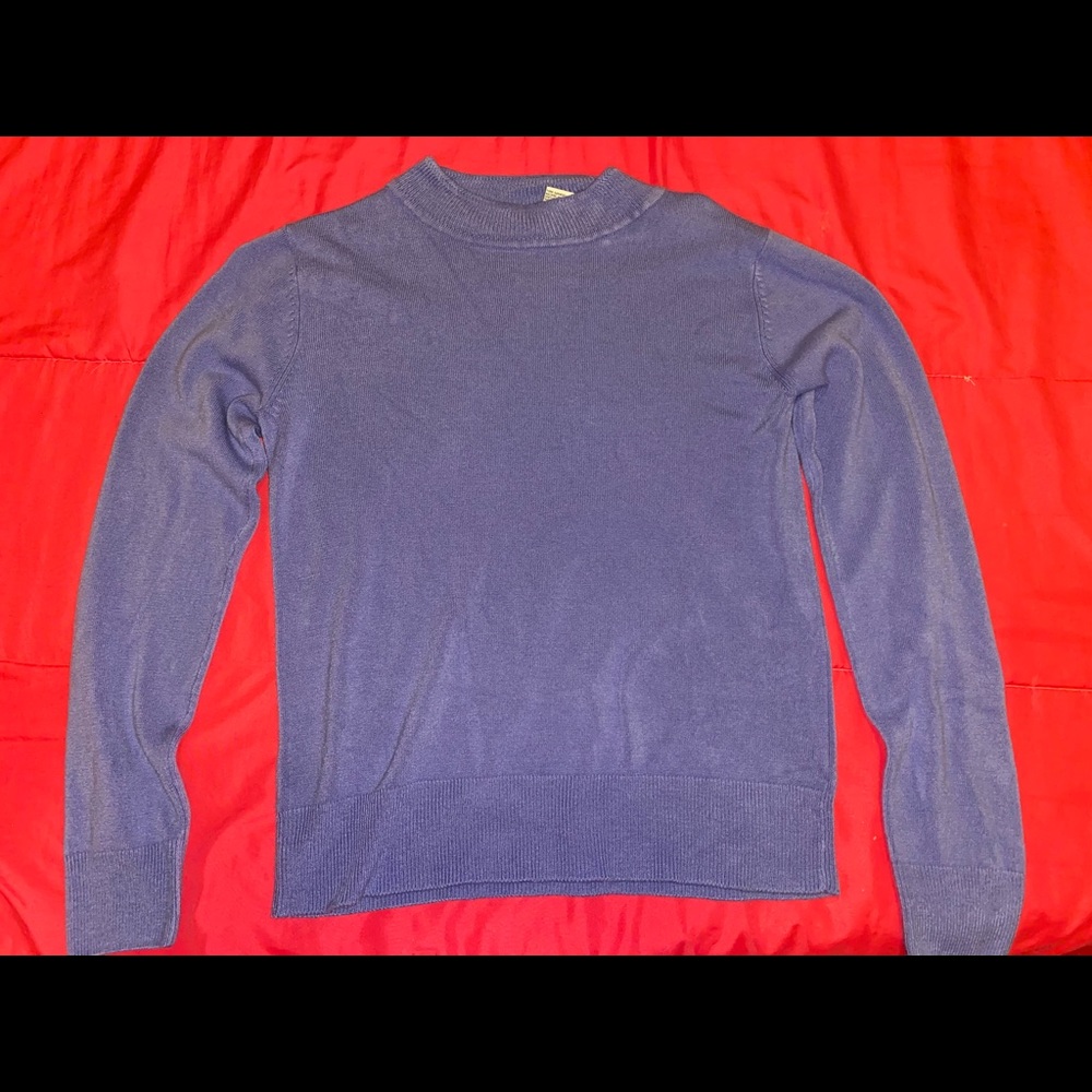 NWOT Sagharbor purple sweater